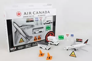 AIR CANADA AIRPLANE AIRPORT PLAYSET TRUCK SIGNS ETC DARON TOYS DIECAST - Picture 1 of 1