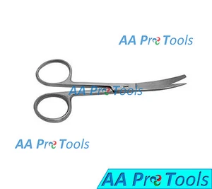 AA Pro: Operating Dissecting Surgical Scissors 6" Curved Sharp Blunt Blades - Picture 1 of 3
