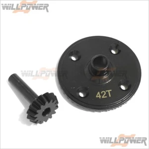 Spiral Bevel Gear 14T/42T #X3S-25 (RC-WillPower) HongNor X3-GTe/X3e SABRE - Picture 1 of 2