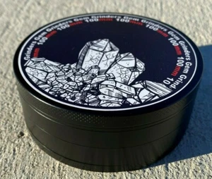 Modern Grinder Big Size 4 Inch 4 Piece Gem Grinder Crystals - Picture 1 of 6