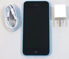 Very Good Used Blue Apple iPhone 5c 8GB Unlocked GSM Cell Phone A1532 AT&T T-MO