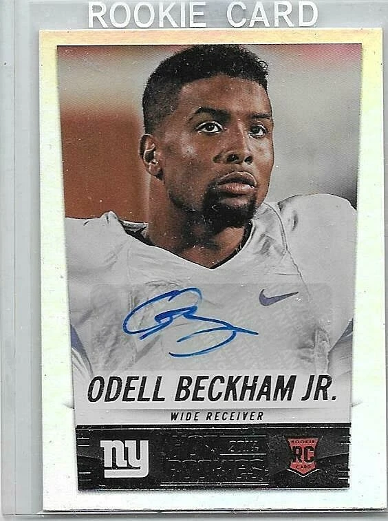 ODELL BECKHAM,JR. 2014 PANINI SCORE HOT ROOKIE CERTIFIED AUTOGRAPH - Image 1 of 1