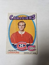 1971-72 O-PEE-CHEE HOCKEY #71 JACQUES LEMAIRE MONTREAL CANADIENS