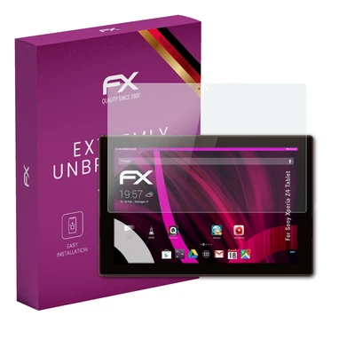 atFoliX Glass Protector for Sony Xperia Z4 Tablet 9H Hybrid-Glass - Image 1 of 4