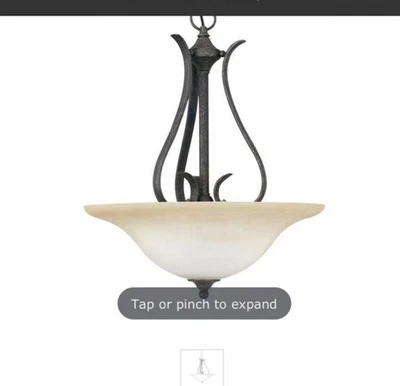 Thomas Lighting - SL8292 - Prestige - Three Light Pendant Burnished Bronze - Image 1 of 4