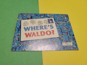 Where's Waldo Nintendo NES Instruction Manual Booklet ONLY