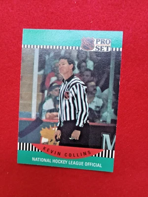 1990 Pro Set Hockey Card # 683 KEVIN COLLINS  In Mint - Image 1 of 2