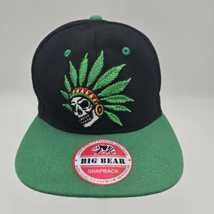 Big Bear "Chiefin" Indian Logo Snapback Cap (Neu mit Fehler) - Bild 1 von 10
