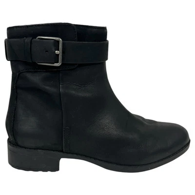 Черные нубуковые кожаные сапоги Cole Haan Hastings на молнии размер 7,5 B стиль W00224 - Изображение 1 из 4