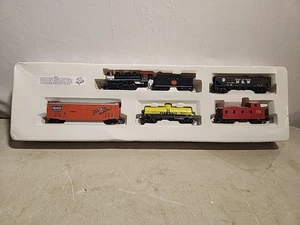Bachmann HO Scale Chattanooga Locomotive, Tender, & 4 Cars New Old Stock Tested - Picture 1 of 8