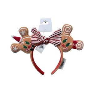 2020-2021 Disney Parks Weihnachten Lebkuchen Mickey und Minnie Maus Ohren - Bild 1 von 4