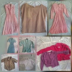 10 pezzi vintage naturale balcanico George Georgiou abito giacca seta cotone campeggio Dolman - Foto 1 di 16