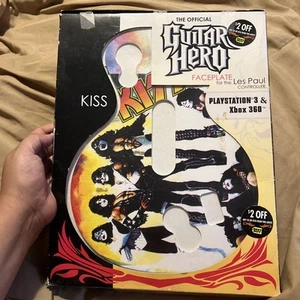 Offizieller Kiss Guitar Hero PS3 Xbox 360 Face Plate Les Paul Controller - Bild 1 von 3