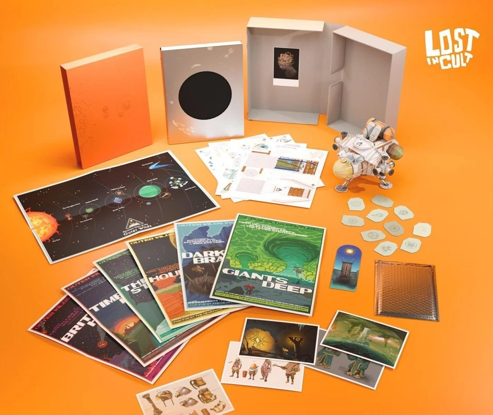 Outer Wilds: Design Works – *SIGNED* DELUXE EDITION | Lost in Cult / Mobius - Image 1 of 4