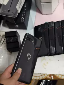 ASUS ROG Phone II ZS660KL rog2 128GB - Black (Unlocked) (Dual SIM) tested GOOD - Picture 1 of 6