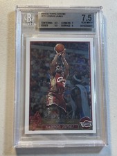 LeBron James BGS 7.5 2003-04 Topps Chrome Rookie Card RC Base Near Mint + #111