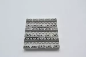 LEGO 15 x Tub Small Old Hell Grey Light Gray Slope Inverted 45 4x2 Double 4871 - Picture 1 of 2