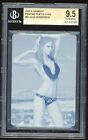JULIE HENDERSON 2009 SPORTS ILLUSTRATED SWIMSUIT #63 PRINTING PLATE 1/1 BGS 9.5