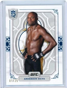 2024 Topps Royalty UFC Anderson Silva MIDDLEWEIGHT Blue # /25 S01 - Picture 1 of 2