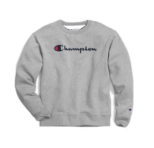 Champion Mens Crewneck Long Sleeve Big & Tall Sweatshirt XLT Extra Large Tall - Picture 1 of 4