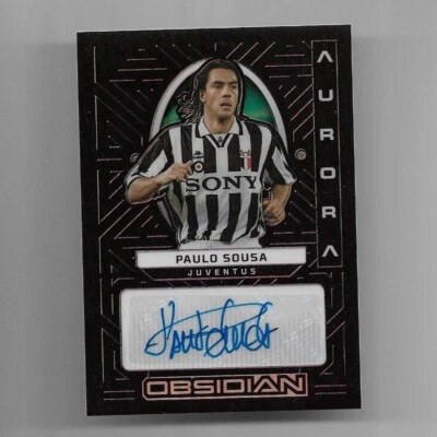 2022-23 Panini Obsidian Autograph Auto Card : Paulo Sousa #016/199 - Image 1 of 3