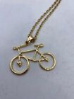 Brass Bike Charm And Neckles New 