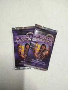 Xena Warrior Princess Trading Card Game Booster Pack X 2 (12 cards) New Sealed - Picture 1 of 3