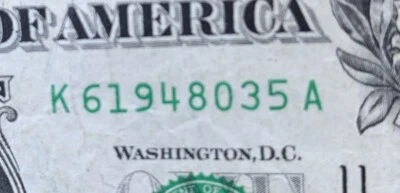 🌟 March 5, 1948 ⭐️                Birthday Note, dollar - Image 1 of 3