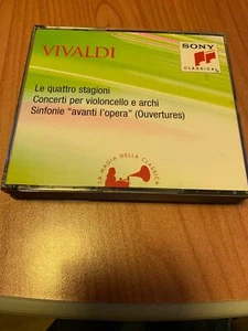 BOX 3CD VIVALDI LE QUATTRO STAGIONI 88697708582 SONY MUSIC 2010 BGG - Imagen 1 de 1