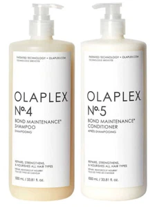 Olaplex No 4 & No 5 Bond Maintenance Shampoo & Conditioner Duo 1000ml/ 1L - Picture 1 of 1