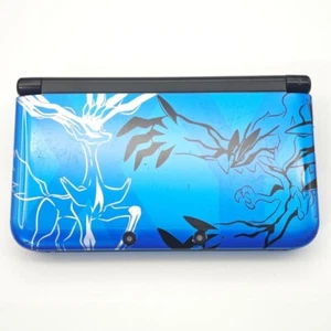 Nintendo 3DS XL LL Pokemon X Pack XY Xerneas Yveltal Blue Limited Console - Picture 1 of 10