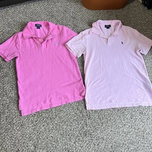 Polo Ralph Lauren Shirt Boys Large 14/16 Rugby Pony Tee Short Sleeves 2 Lots - Picture 1 of 6