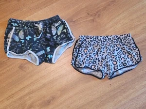Justice Lot of 2 Short Shorts Girls Size 7/8 - Picture 1 of 4