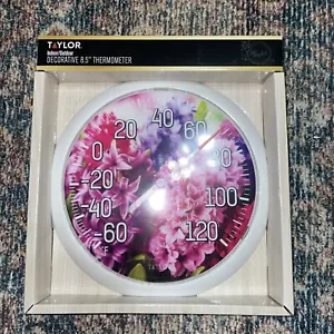 Taylor Indoor/Outdoor Decorative 8.5” Thermometer - Picture 1 of 24