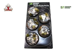 Gamers Grass Winter Bases Round 40mm (x5) - Picture 1 of 3