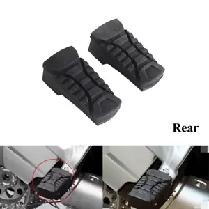 Passenger Rear Foot Rest Peg Plate Footrest Rubber Cover For BMW R1200GS LC 14up - Picture 1 of 8