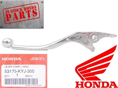 Auténtico mango de palanca de freno delantero derecho genuino Honda CBR CB 250 500 R F X OEM Foto 1 de 4