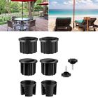Practical And Easy To Use 8 Pcs Umbrella Base Stand Set For Any Outdoor Setting