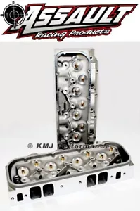 Big Block Chevy BBC 454 Rectangle Port Bare Aluminum Cylinder Heads 124cc 345cc - Bild 1 von 3