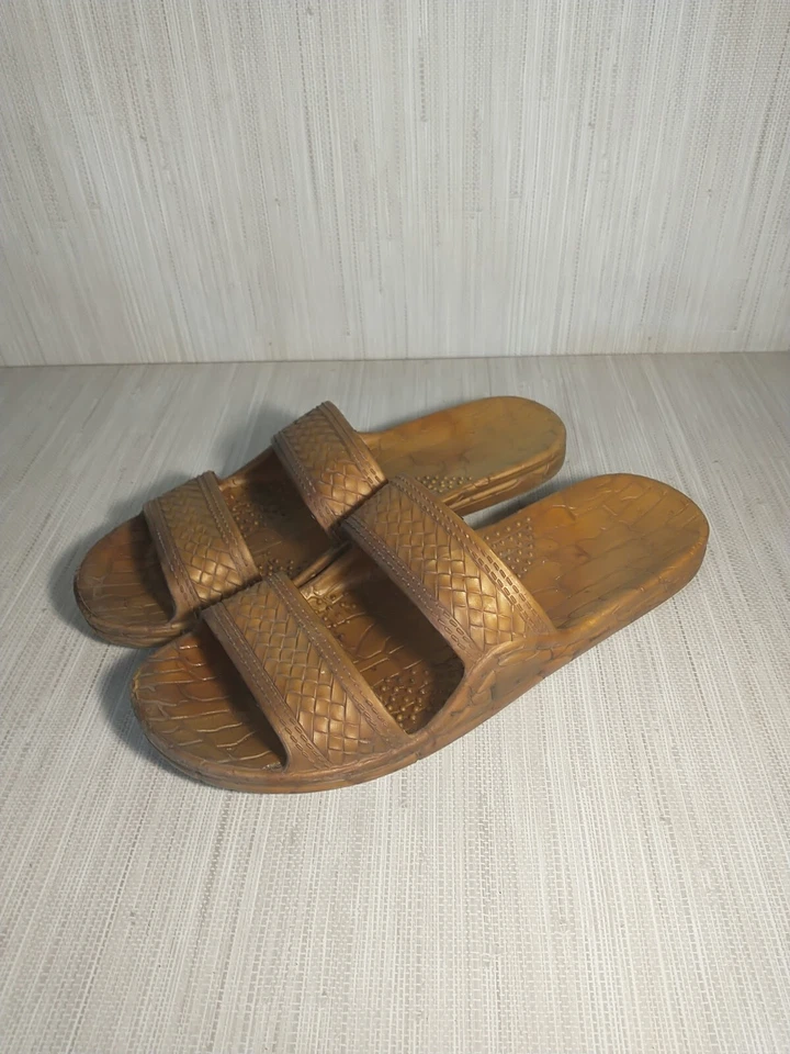 Sandalias Jesús Talla 10 Sandalias Imperiales Hawaianas Marrón Goma Hawaianas Foto 1 de 4