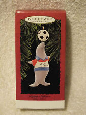 Hallmark Perfect Balance 1995 Keepsake Ornament Seal Soccer QX5927 MIB Christmas