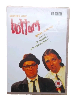 Bottom Series 1 DVD Rik Mayall, Ade Edmondson British Cult Comedy - New & Sealed - Image 1 of 4