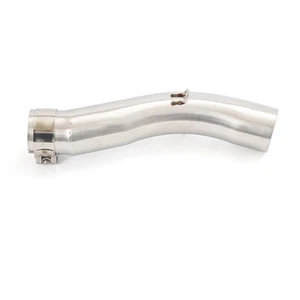 For Suzuki GSXR 600 750 2008-2010 Mid Exhaust Link Pipe Slip On 51mm Muffler Tip - Picture 1 of 5