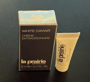 La Prairie White Caviar Crème Extraordinaire Face Cream 5ml/0.17oz New! - Picture 1 of 1