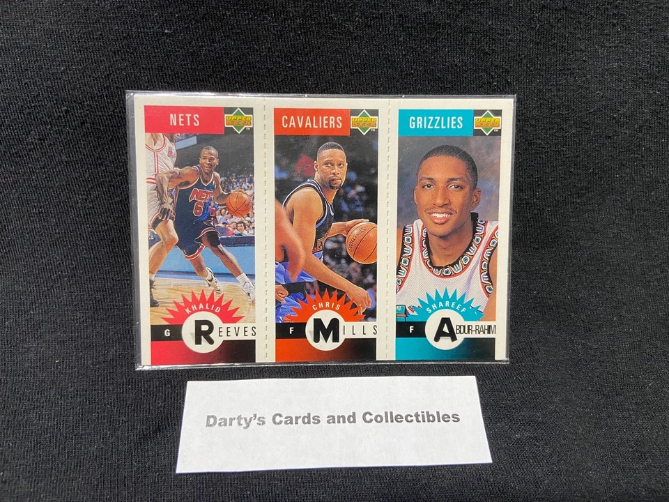 1996 Upper Deck Basketball Triple Mini Cards, You Pick, Complete Your Collection - Image 1 of 1
