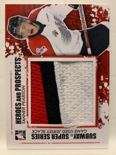 2011-12 In the Game Heroes & Prospects Super Series Black Jersey Tanner Pearson