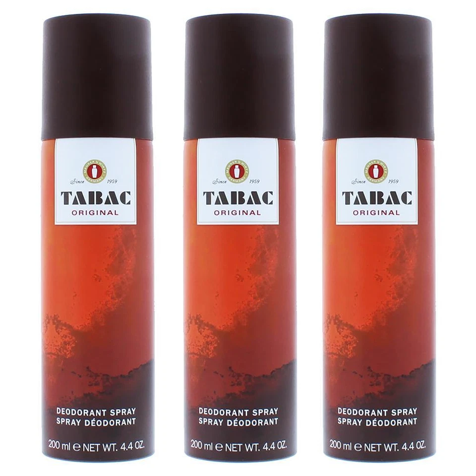 Tabac Original Deodorant Spray 200ml x 3 - Image 1 of 1