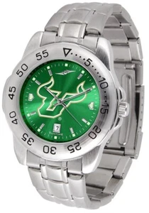 Sun Time Men's Licensed Collegiate Team Sport Steel Ano Watch (Pick Your Team) - Picture 1 of 79