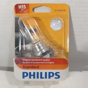 Bombilla de faro-estándar - Nuevo paquete blister único Philips H15B1 12V 55/15 W - Imagen 1 de 2