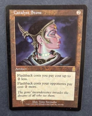 MTG FOIL ODYSSEY CATALYST STONE MAGIC THE GATHERING ARTIFACT RARE ENGLISH - Image 1 of 4